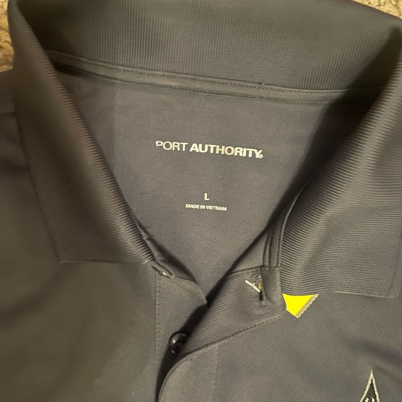 Space Force Military Polo Short Sleeve Shirt, Black, Large - Picture 3 of 6